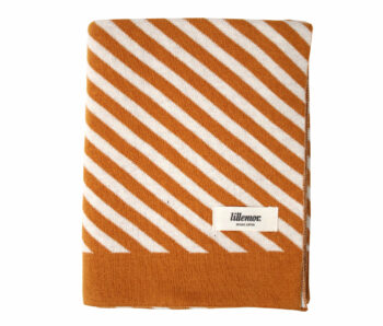 Blanket - stripes/brown